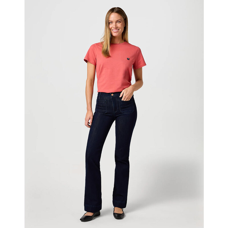 Dámske džínsy WRANGLER FLARE SOFT MOONLIGHT 112362668 62966556