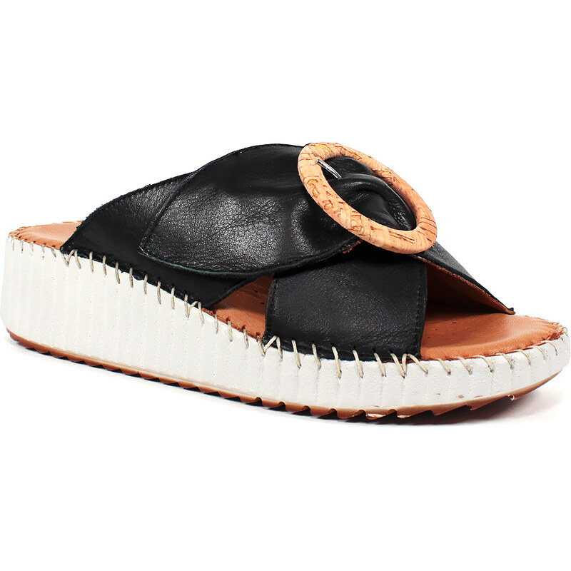 Secretshoes Kožené šľapky 62969031