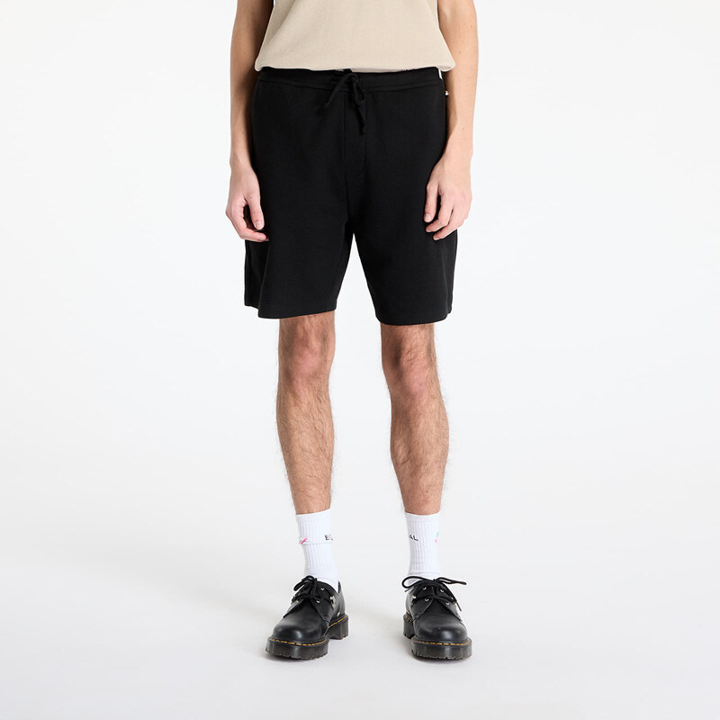 Šortky Hugo Boss Mens Waffle Shorts Black L 62969363
