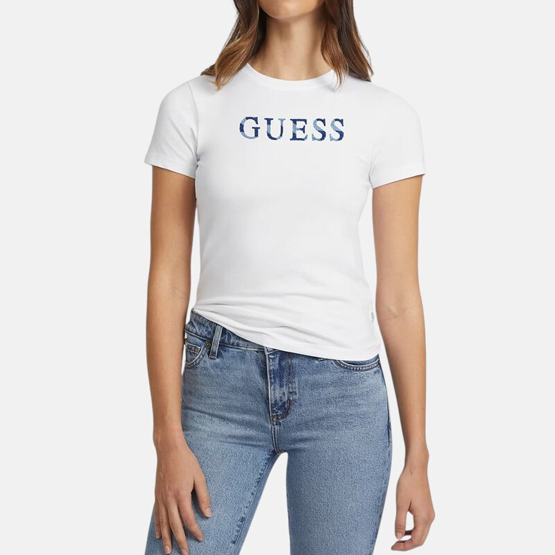 Dámské bílé triko Guess 56181 62969440