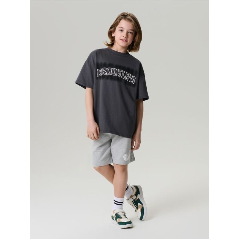 Sinsay - Kraťasy Hot Wheels - tmavosivá 65758303