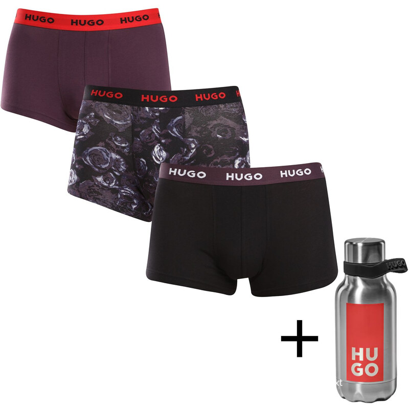 3PACK pánske boxerky HUGO viacfarebné (50517894 982) 58146860