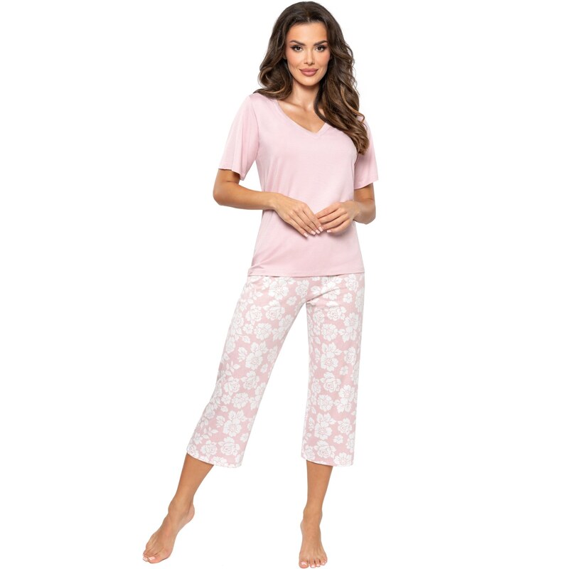 Donna dámske dlhé pyžamo Rosalia - bavlna 62970444