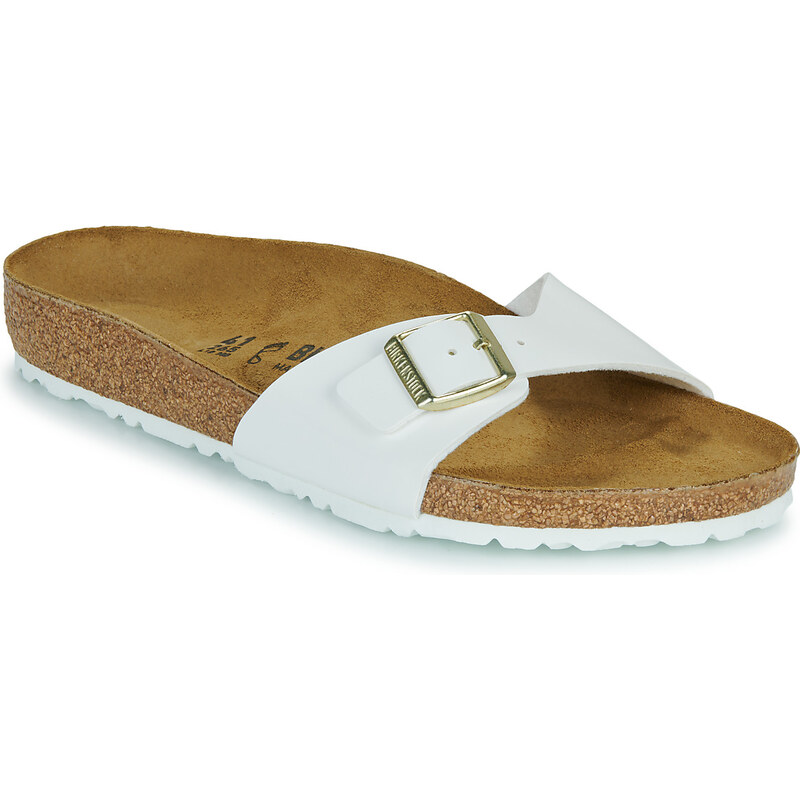 BIRKENSTOCK Šľapky Madrid BF Patent White BIRKENSTOCK 63060674