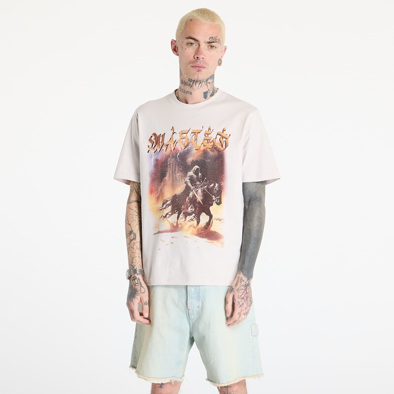 Tričko Wasted Paris M Mirage T-Shirt Fog White XL 62971453