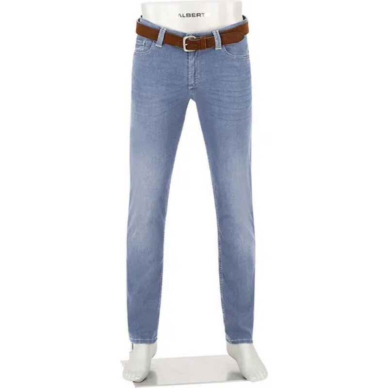 Pánske džínsy bavlna-tencel ALBERTO regular fit 62971772