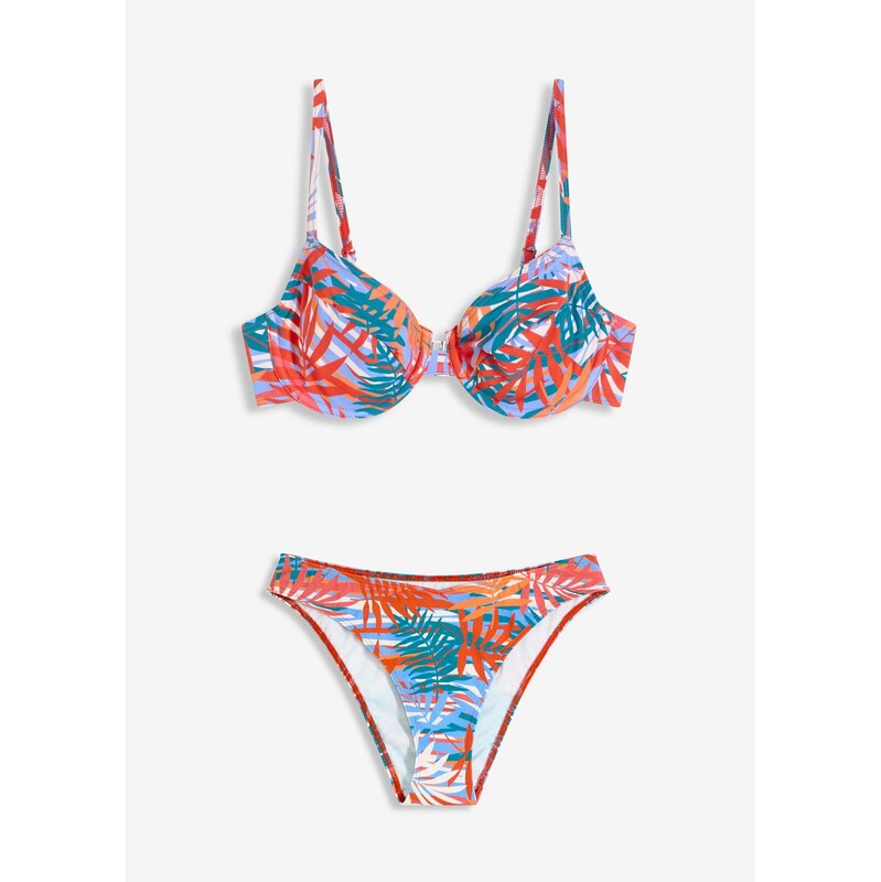 bonprix Bikiny s kosticami (2-dielne), farba ružová 62972052