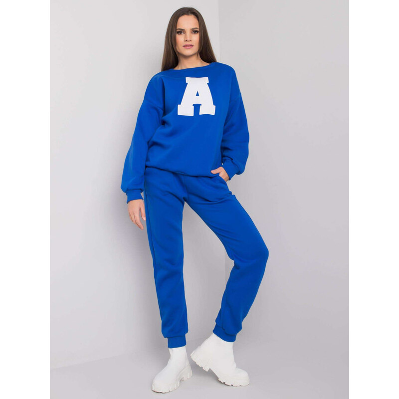 BASIC Modrá dámska tepláková súprava EM-KMPL-660.33-blue 29386040
