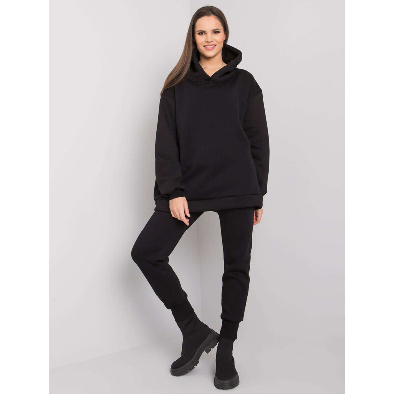 BASIC FEEL GOOD Čierna dámska tepláková súprava RV-KMPL-7372.26X-black 29386030