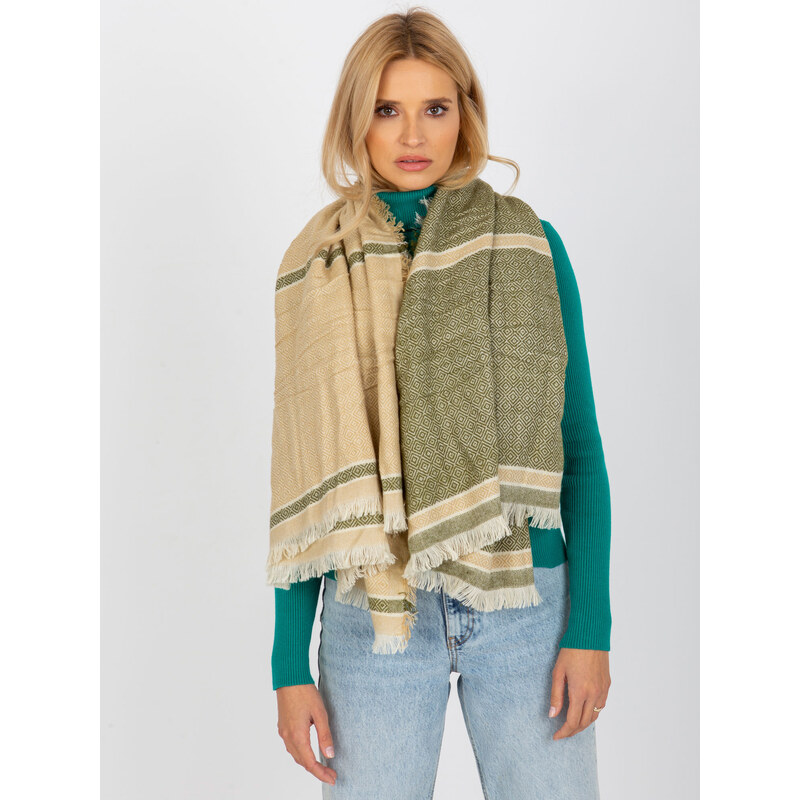 BASIC Béžový dámsky šál AT-CH-14201-1.77P-beige 38139275