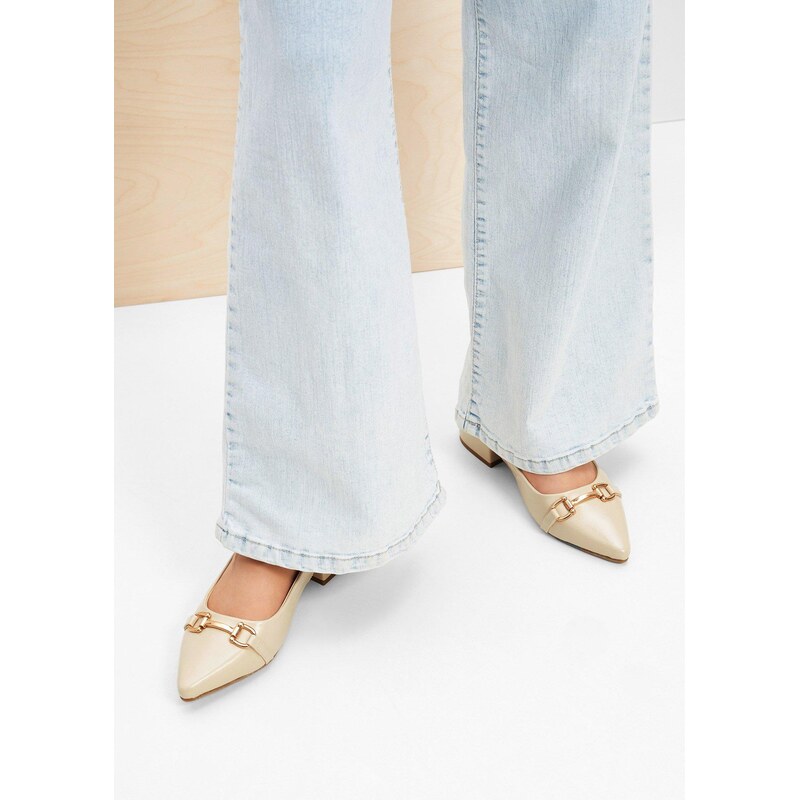 bonprix Lodičky Sling, farba béžová 62972844