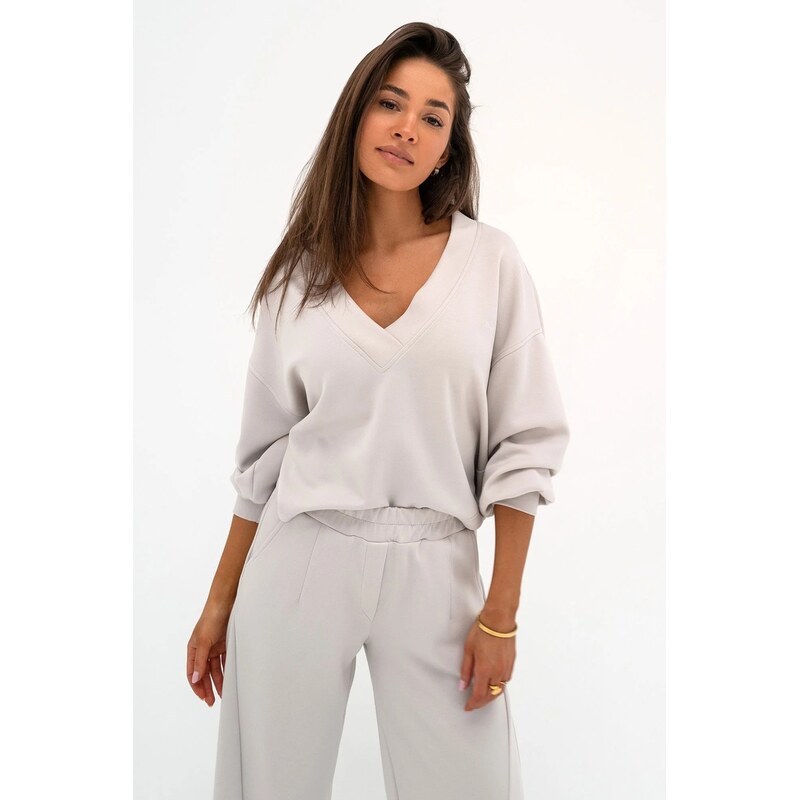 Mosquito Dámska tepláková mikina soft Ollie Coconut kokosová, Farba 62973939