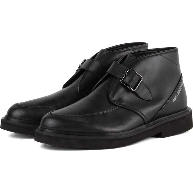 Karl Lagerfeld Nízke čižmy Karnaby čierna 62978265