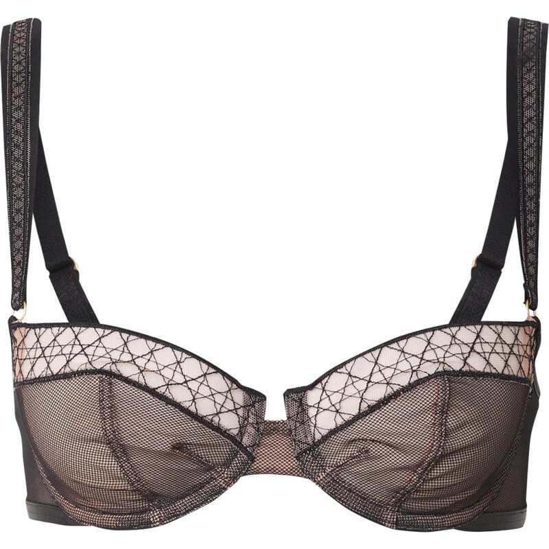 TRIUMPH Podprsenka Palina Cosmic Heartbeat telová / čierna 62978468