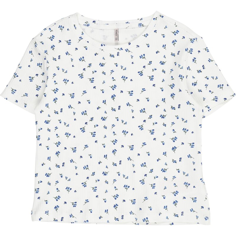 ONLY GIRLS Tričko KOGBella nebesky modrá / tmavomodrá / jedľová / 62978614