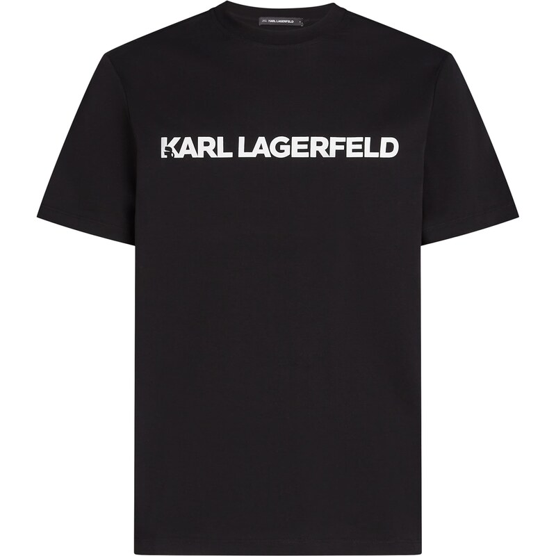 Karl Lagerfeld Tričko čierna / biela 62978743