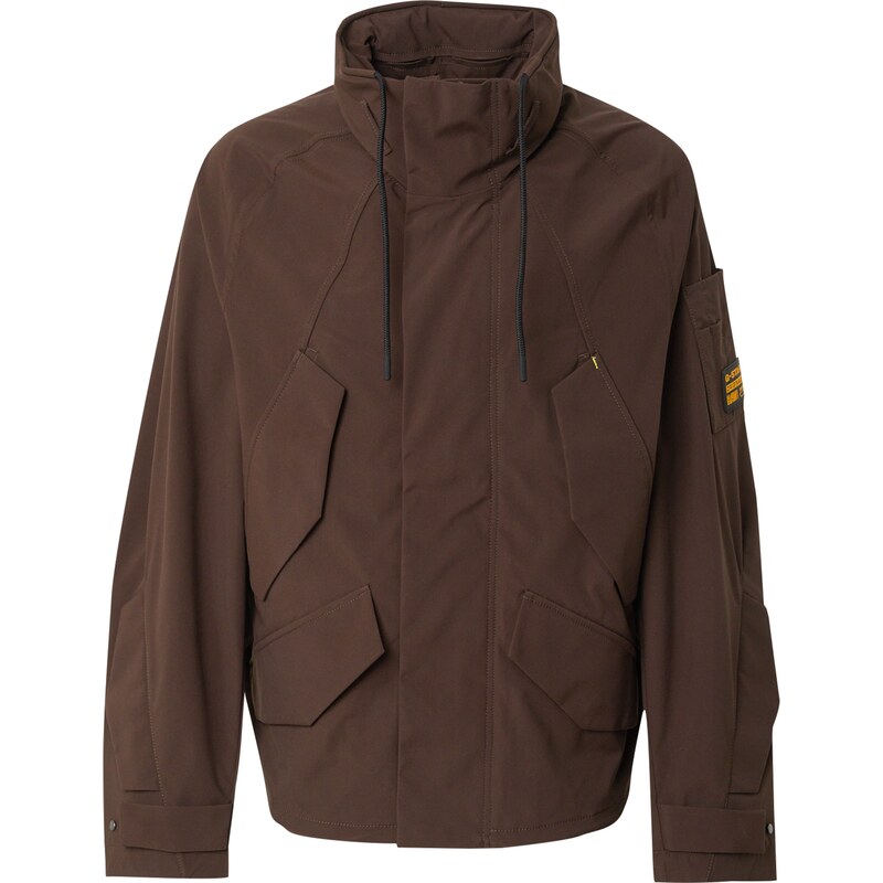 G-STAR Prechodná bunda Toolbox tmavohnedá 62979040