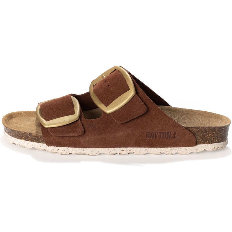 Bayton Šľapky Alicante hnedá 63153341
