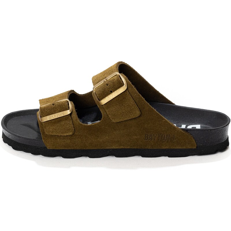 Bayton Šľapky Atlas olivová 63153388