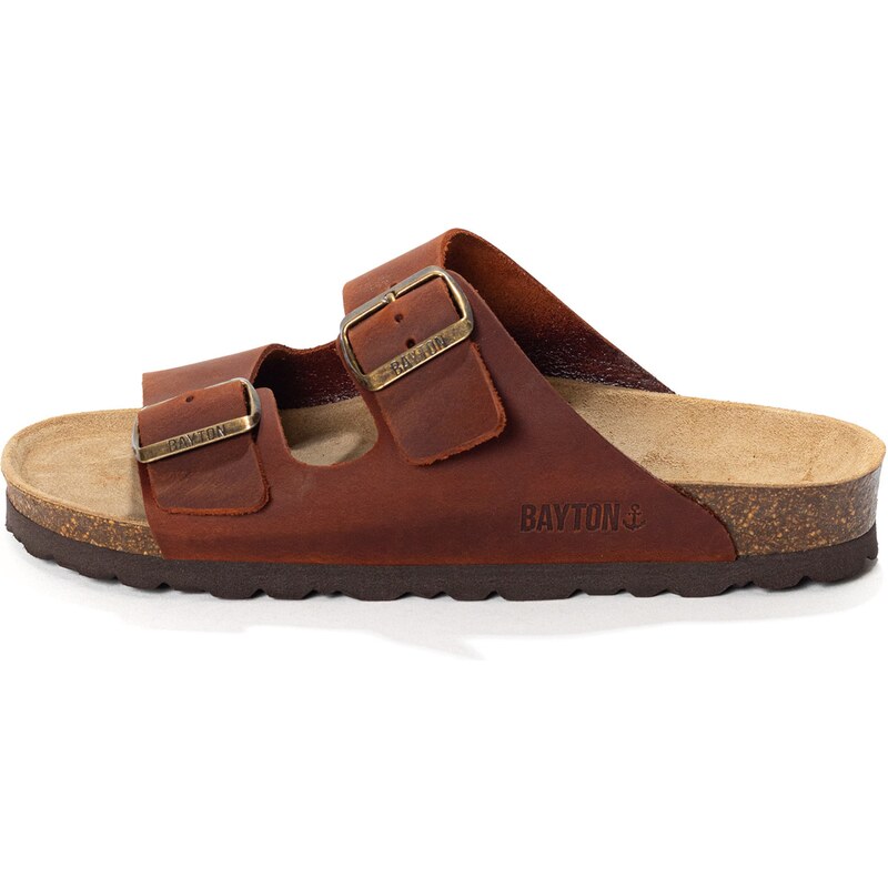 Bayton Šľapky Atlas hnedá 63153589