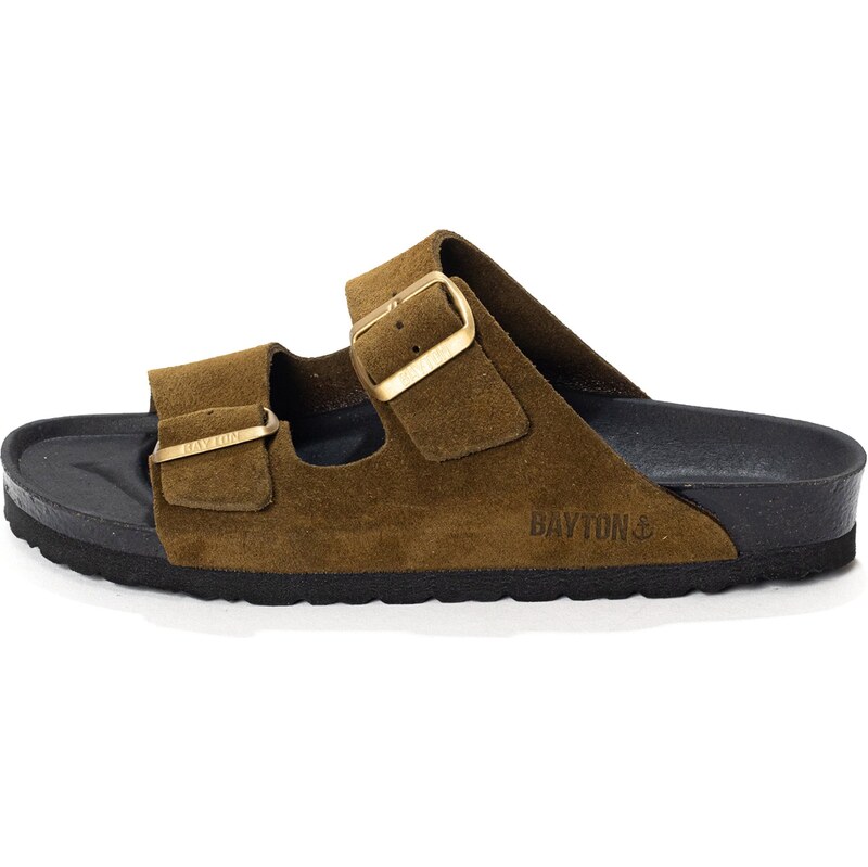 Bayton Šľapky Atlas olivová 63153686