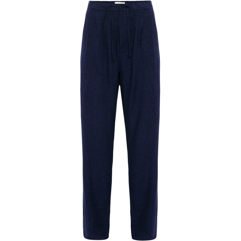 Antioch Plisované nohavice námornícka modrá 65874659