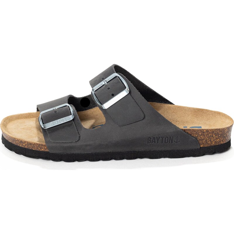 Bayton Šľapky Atlas antracitová 63154713