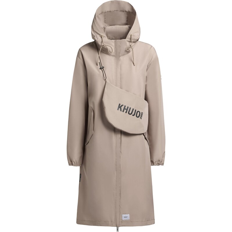 khujo Prechodný kabát TIMEA béžová 62978354