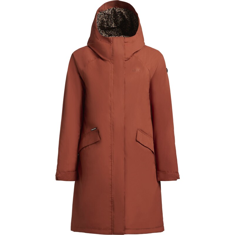 khujo Prechodný kabát YEAL hrdzavohnedá 62978380