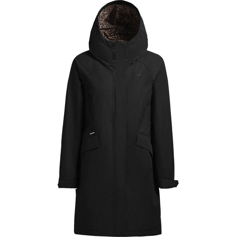 khujo Prechodný kabát YEAL čierna 62978381