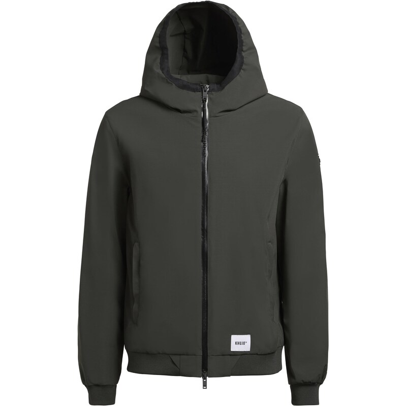 khujo Prechodná bunda Larm tmavozelená 63165599