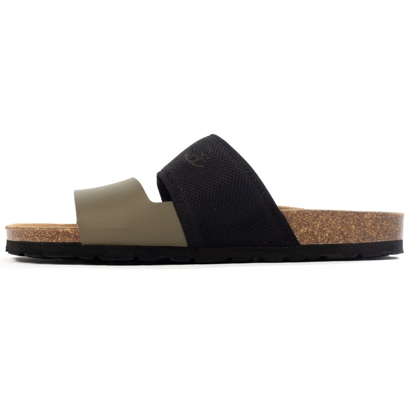 Bayton Šľapky Sora olivová / čierna 63017597