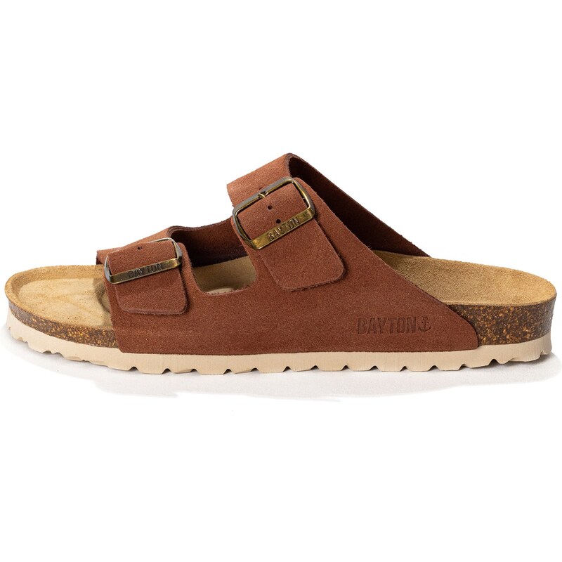 Bayton Šľapky Atlas hnedá 63017606