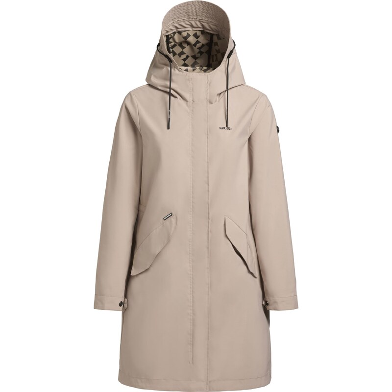 khujo Prechodný kabát Elea béžová 62978364