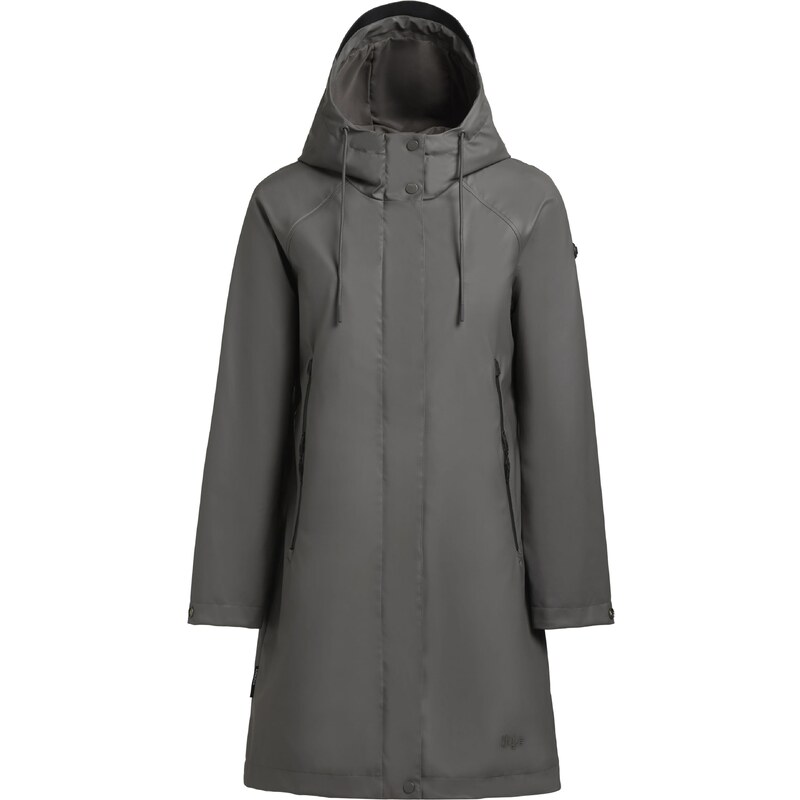 khujo Prechodný kabát Liede tmavosivá 62978353