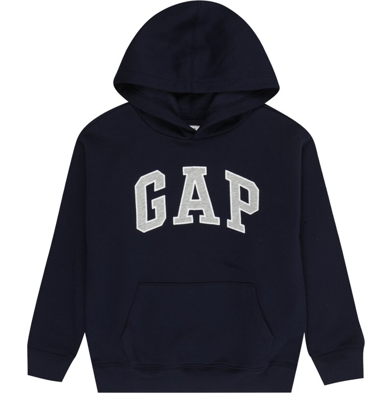 GAP Mikina HERITAGE námornícka modrá / sivá melírovaná 62978797