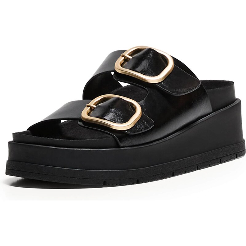 Bershka Šľapky čierna 63164945