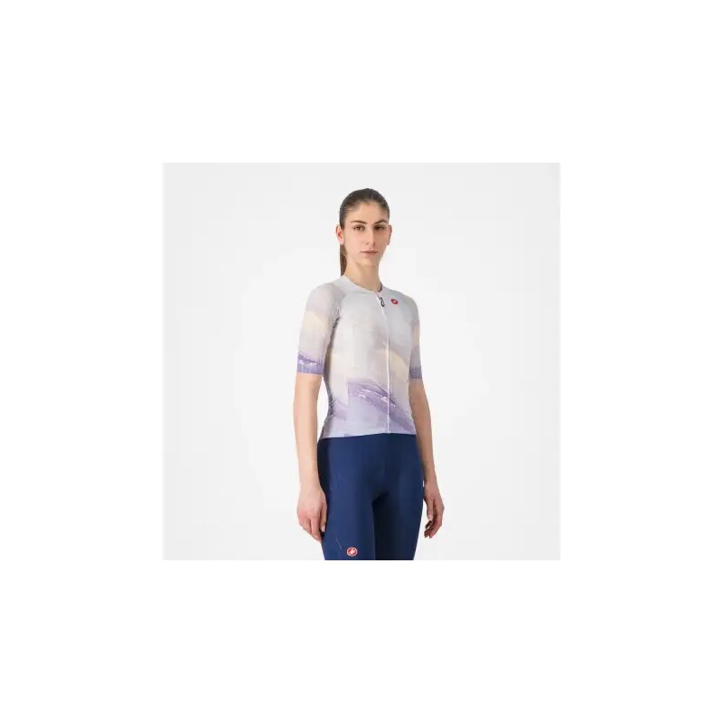 Castelli Aero Pro 8S dámsky dres krátky rukáv Multicolor Purple vel. S 62984899