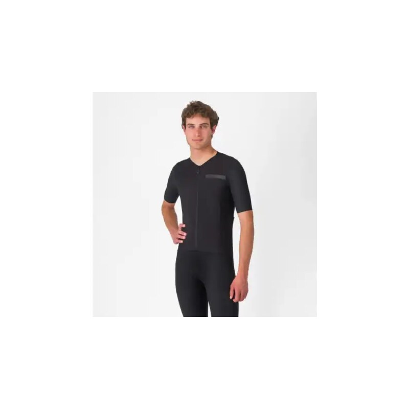 E-shop Castelli Premio Evo pánsky dres krátky rukáv Light Black vel. M