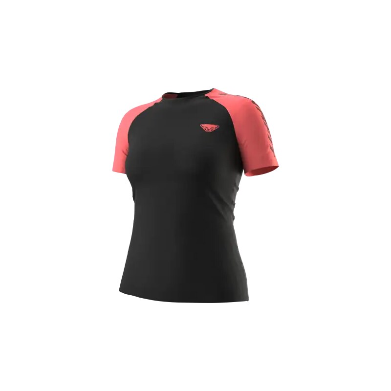 E-shop Dynafit Ultra S-Tech dámske tričko krátky rukáv Black Out Cabana