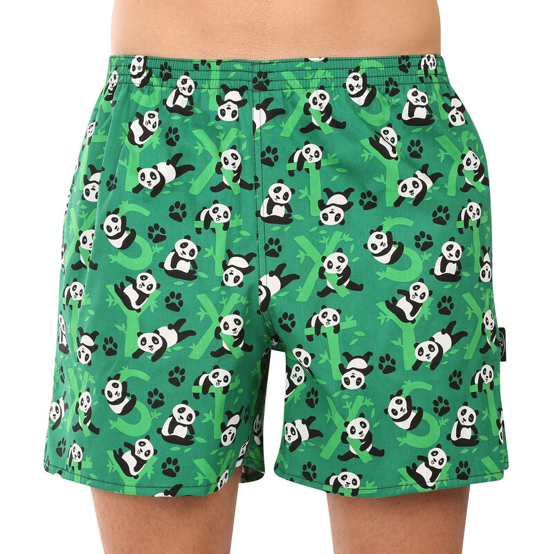 Pánske domáci trenky s vreckami Styx pandy (D1852) 62985199