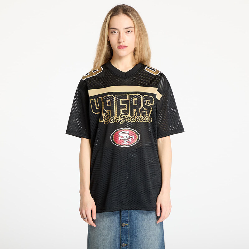 Dres New Era NFL Saf49E Mesh Graphic Jersey UNISEX Black S 62986284