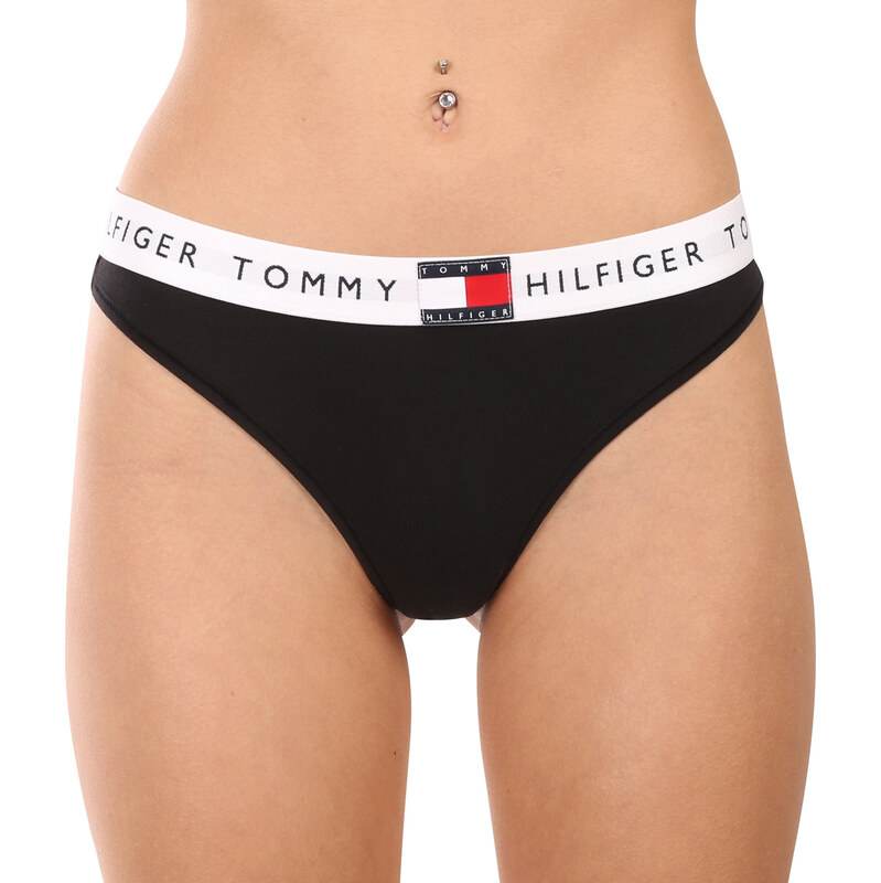 Dámska tangá Tommy Hilfiger čierna (UW0UW06039 BDS) 62985190