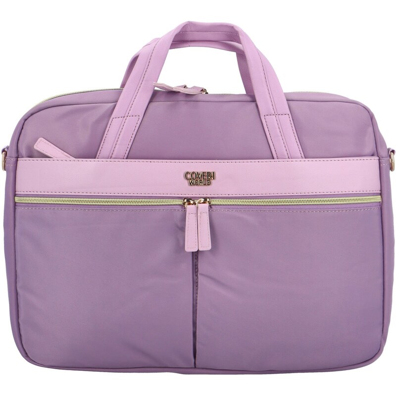 Coveri World Business taška fialová - Coveri Gaby fialová 63013406