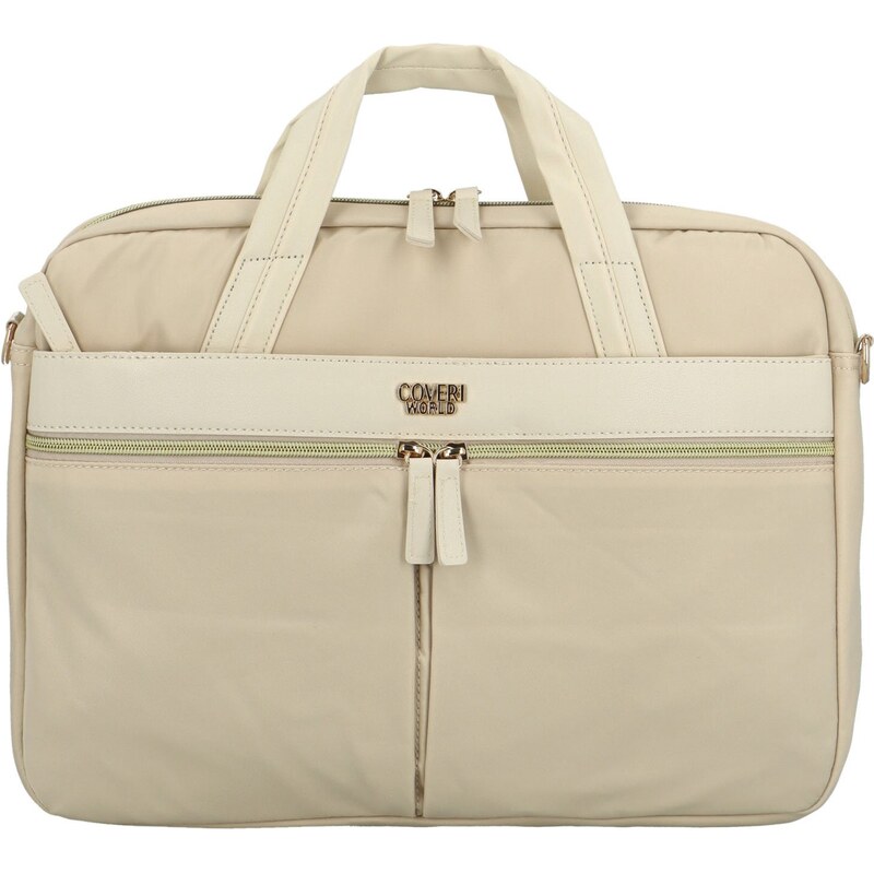 Coveri World Business taška krémová - Coveri Gaby krémová 63013402