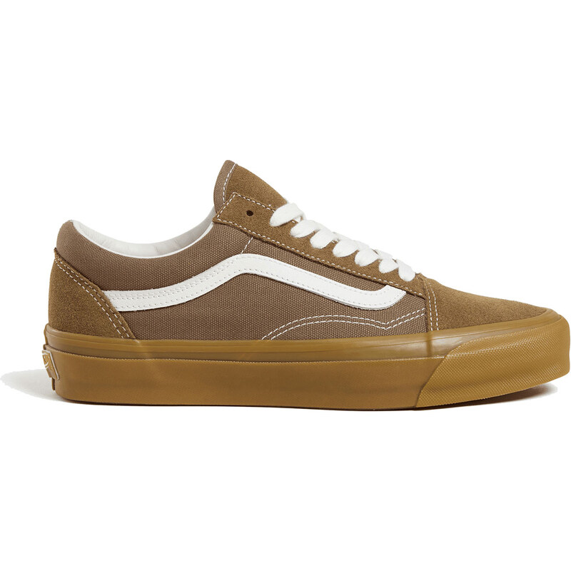 Vans LX Old Skool Gum Sepia - Pánske - Tenisky Vans - Hnedé - 66360523