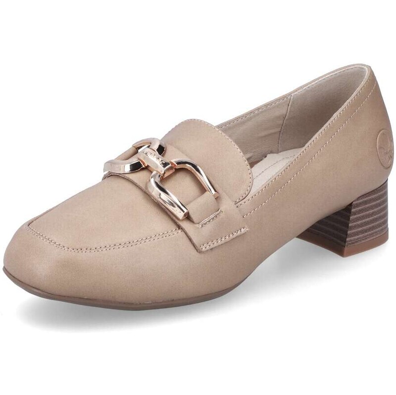 Dámske mokasíny RIEKER 45052-62 béžová S4 55393387