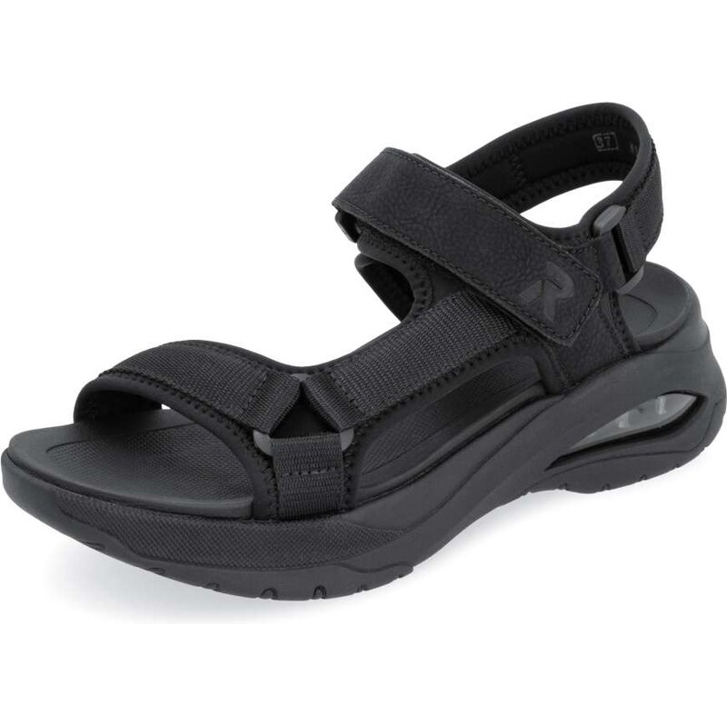 E-shop Dámske sandále RIEKER W3151-00 čierna S5