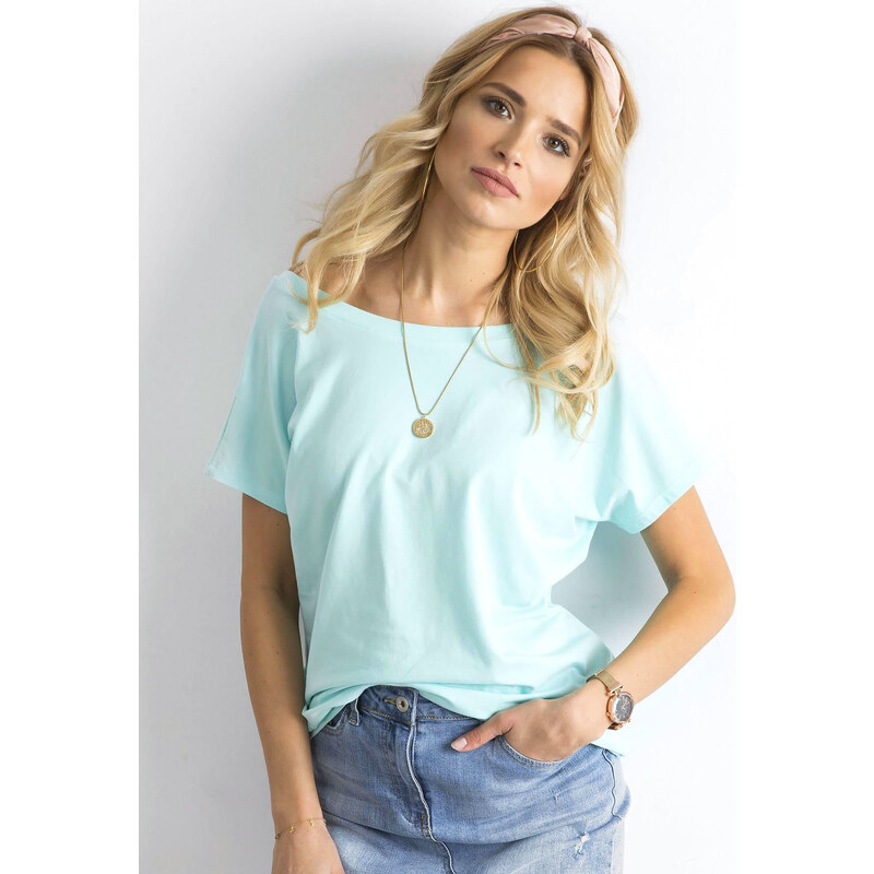 BASIC Dámske mintové tričko RV-TS-4662.27P-mint 18774498