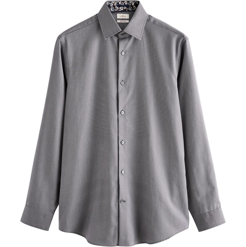 Next Biznis košeľa béžová / sivá 62994490